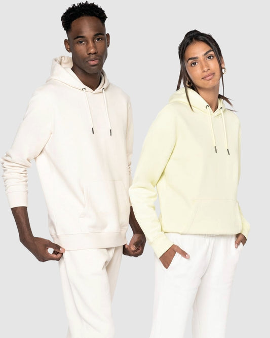 ECO-RESPONSIBLE SWEATSHIRT WITH UNISEX OVERSIZED HOOD | 350 gms & 85% cotton + 15% polyester